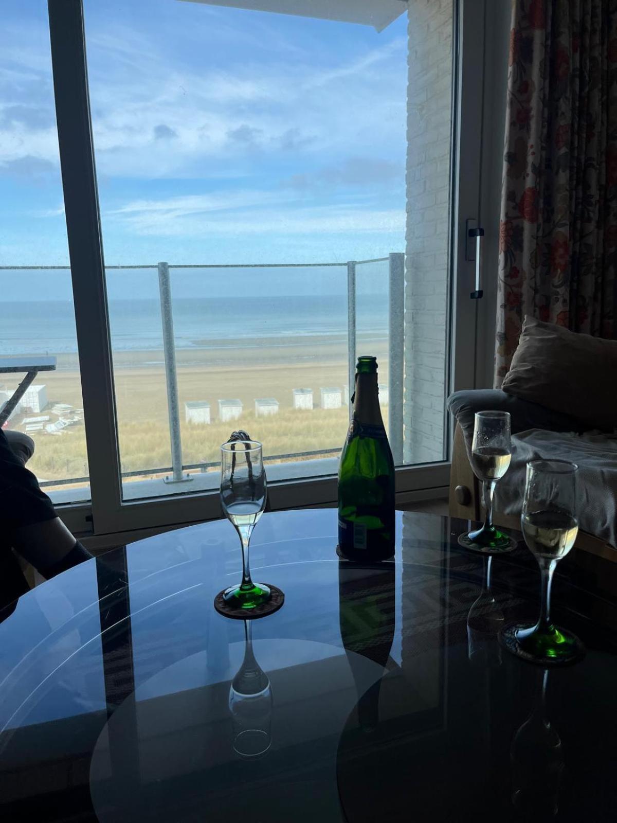Seagull, Ruim En Volledig Vernieuwd Appartement Met Zeezicht In Westende 米德尔克尔克 外观 照片